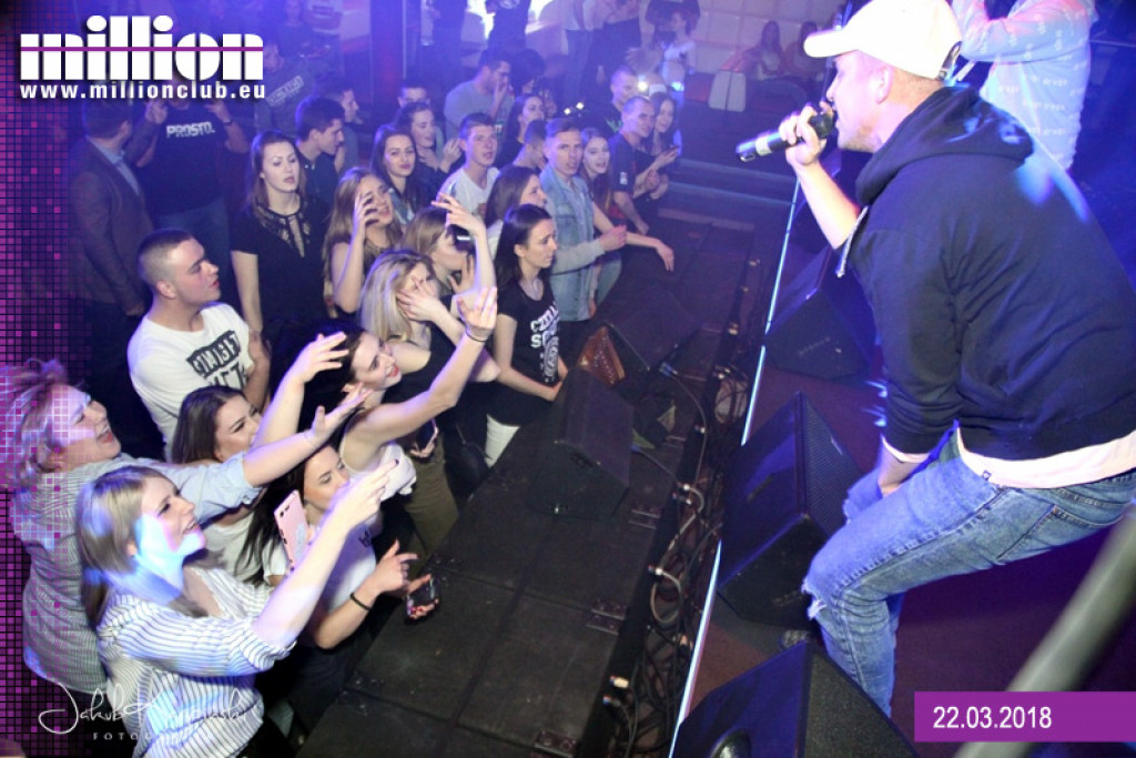 Piątkowy Hip-hop Festival w klubie Million