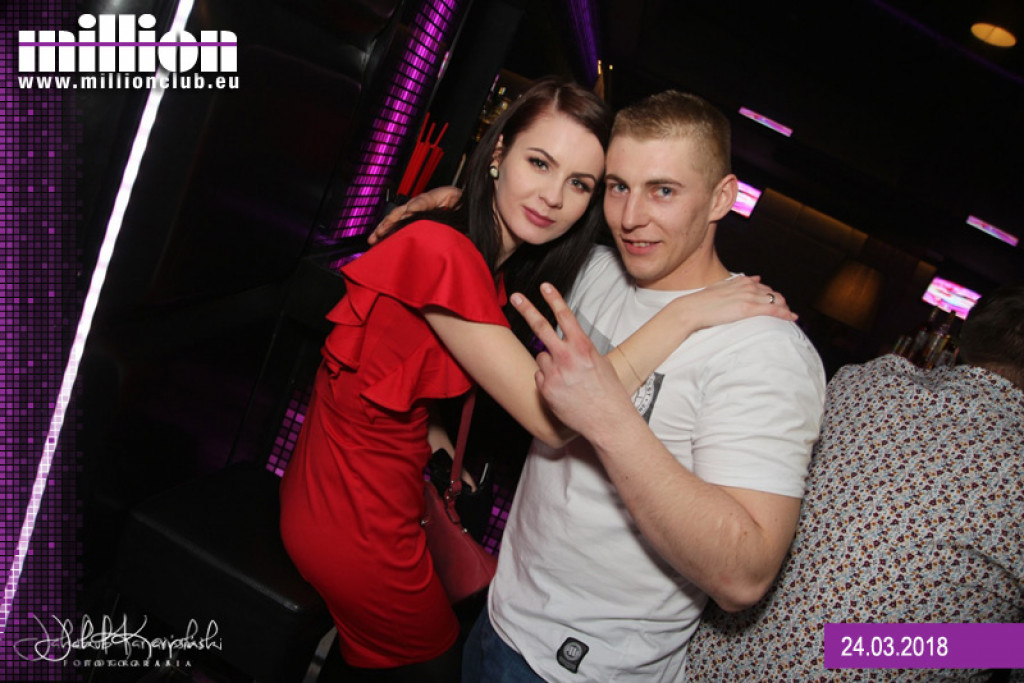 Gorąca sobotnia impreza w klubie Million