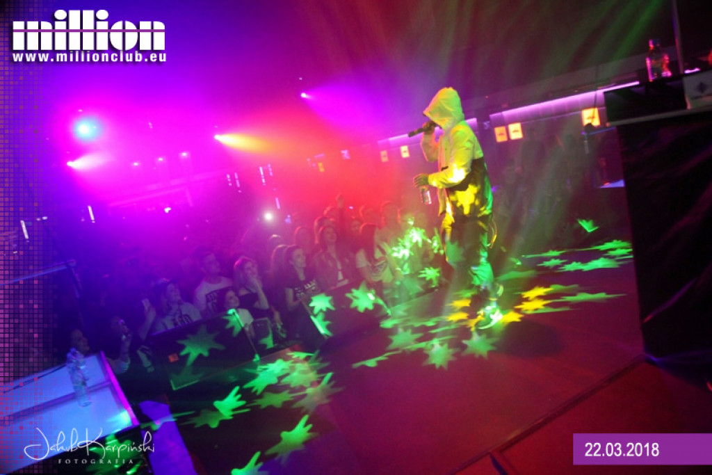 Piątkowy Hip-hop Festival w klubie Million