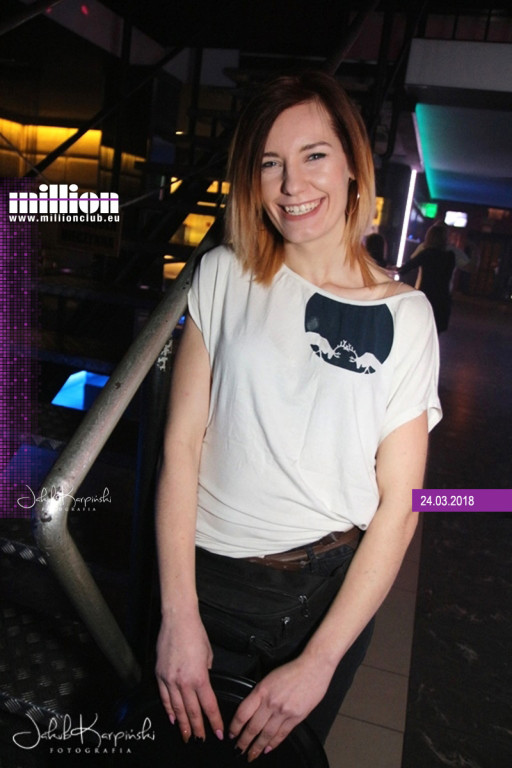 Gorąca sobotnia impreza w klubie Million
