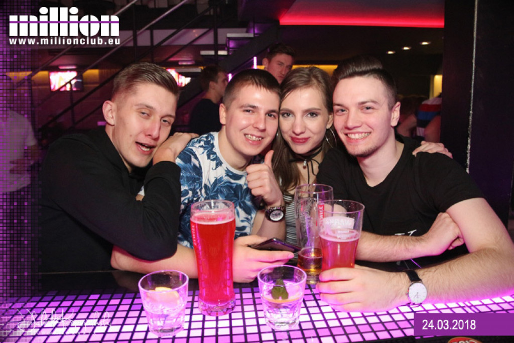 Gorąca sobotnia impreza w klubie Million