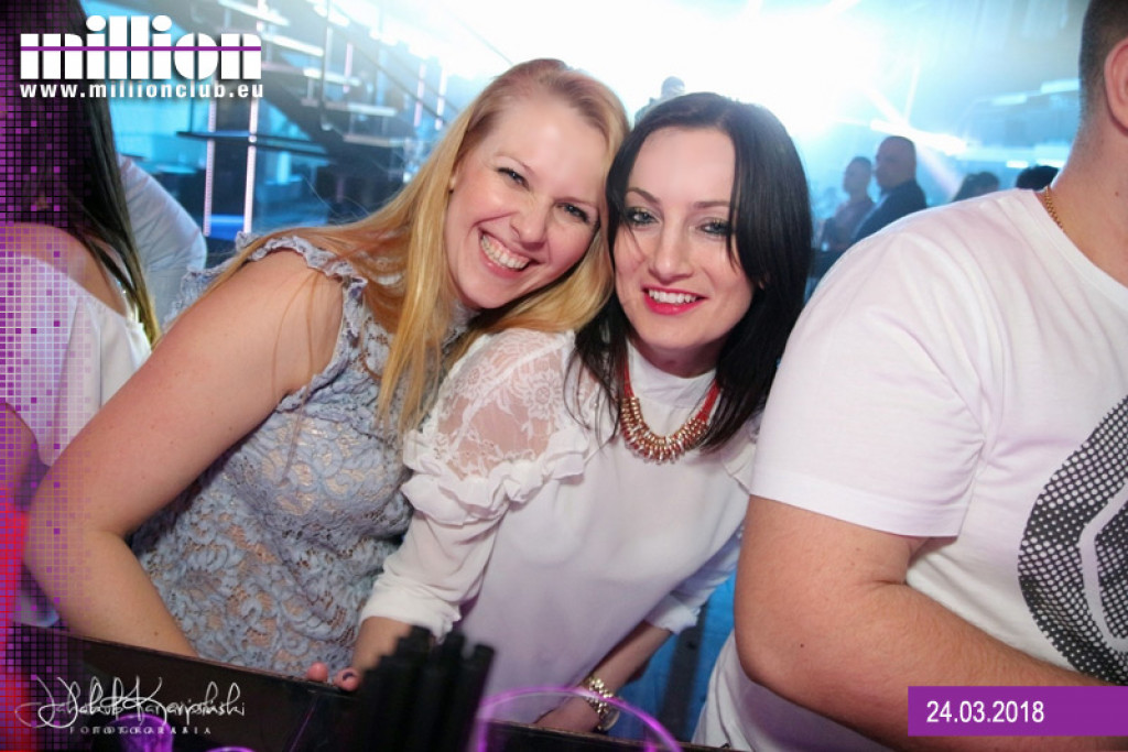 Gorąca sobotnia impreza w klubie Million