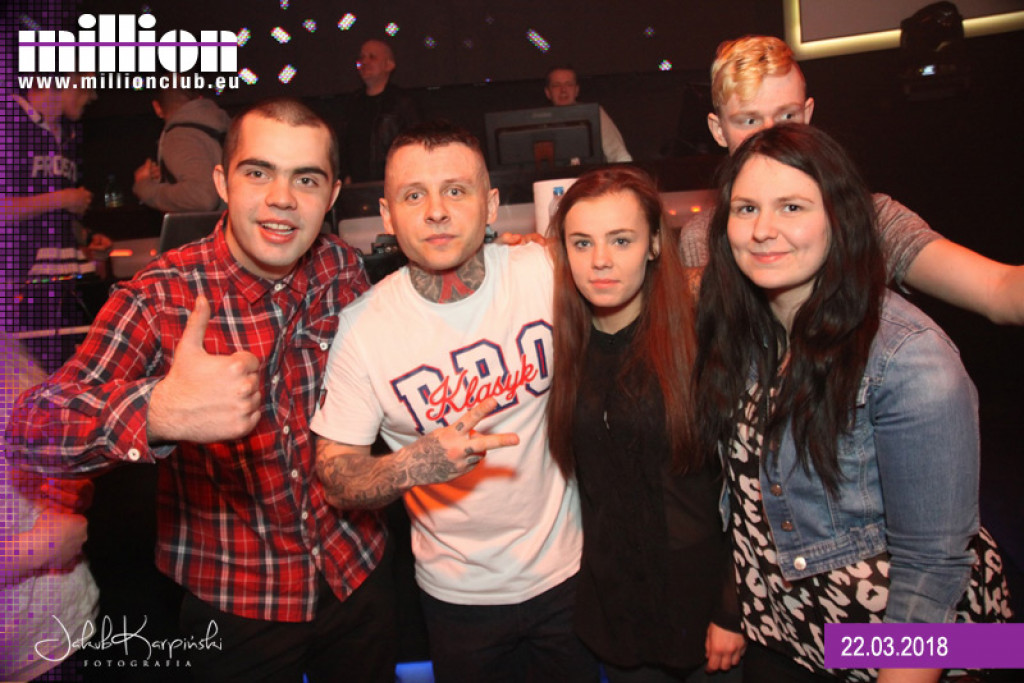 Piątkowy Hip-hop Festival w klubie Million