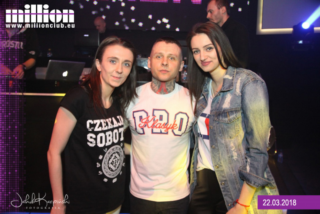 Piątkowy Hip-hop Festival w klubie Million