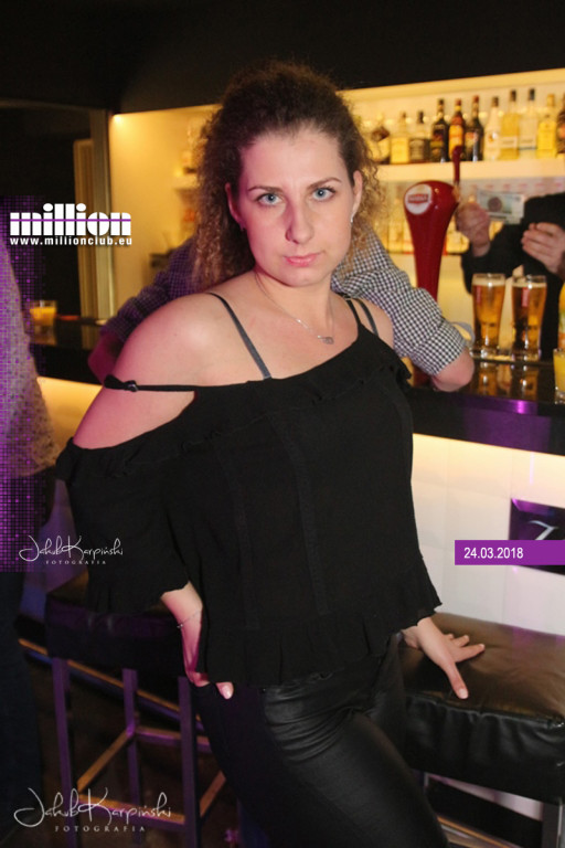 Gorąca sobotnia impreza w klubie Million