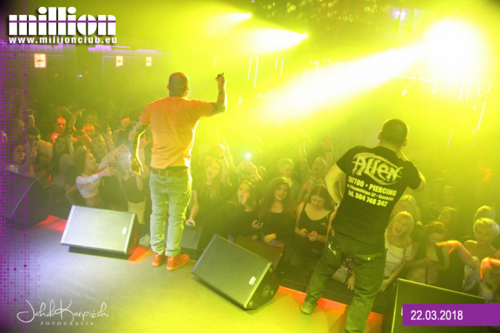 Piątkowy Hip-hop Festival w klubie Million