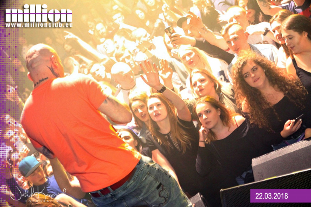 Piątkowy Hip-hop Festival w klubie Million