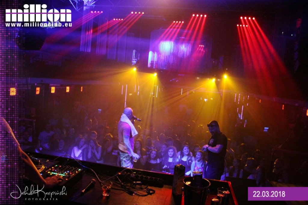 Piątkowy Hip-hop Festival w klubie Million