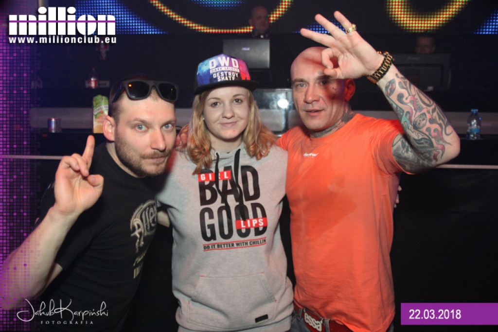 Piątkowy Hip-hop Festival w klubie Million