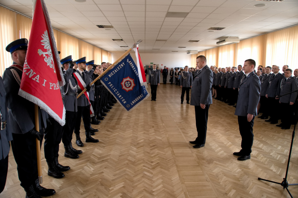 Nowi policjanci złożyli ślubowanie