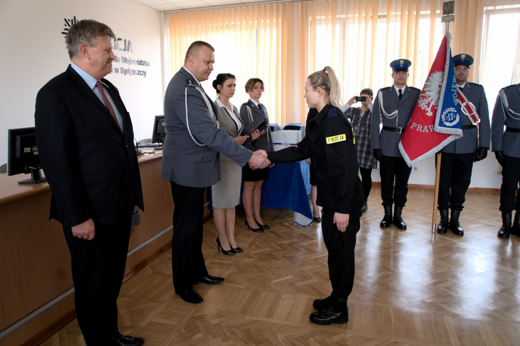 Nowi policjanci złożyli ślubowanie