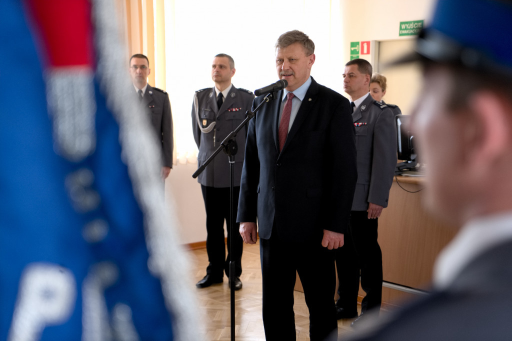Nowi policjanci złożyli ślubowanie