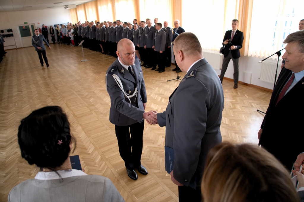 Nowi policjanci złożyli ślubowanie