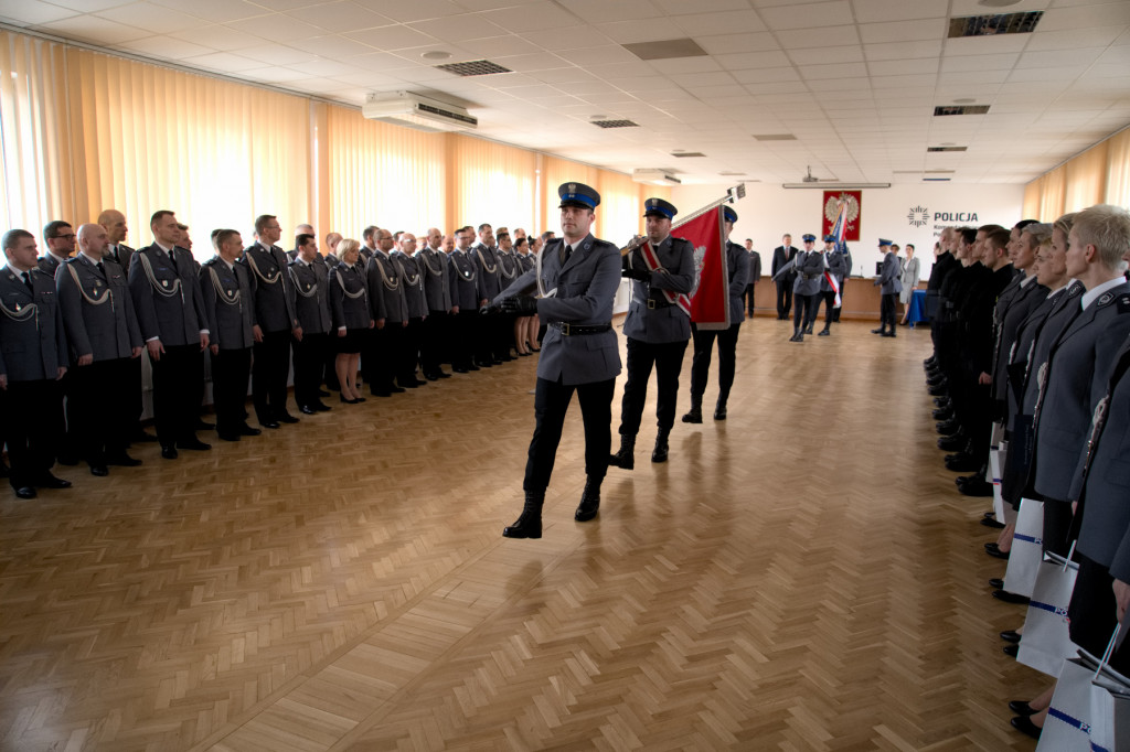 Nowi policjanci złożyli ślubowanie