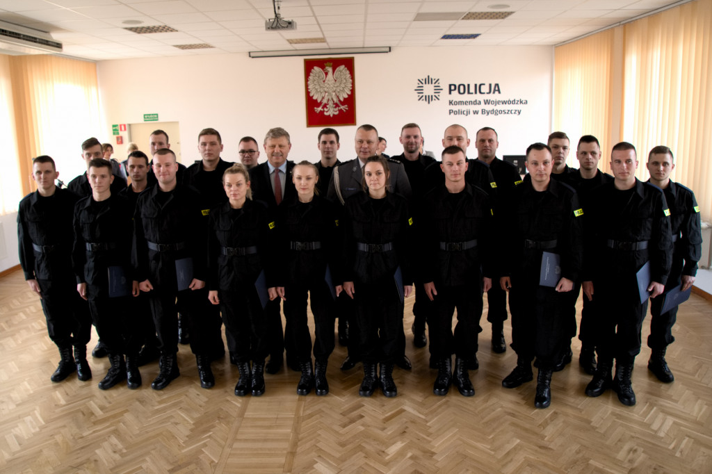 Nowi policjanci złożyli ślubowanie