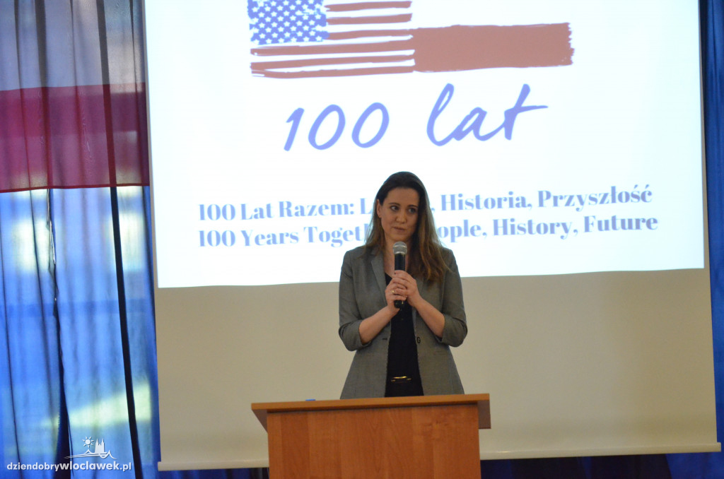 Przedstawiciel ambasady USA w Baczyńskim