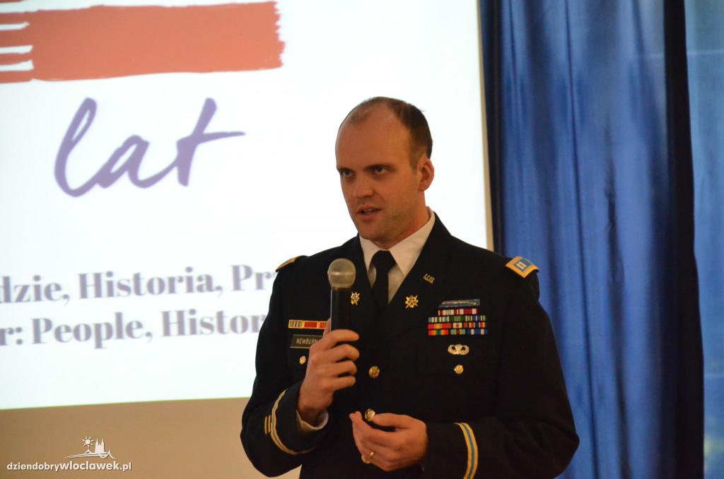Przedstawiciel ambasady USA w Baczyńskim
