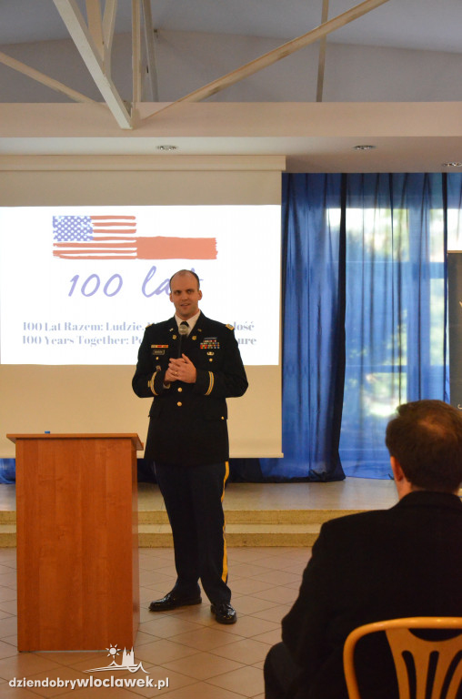 Przedstawiciel ambasady USA w Baczyńskim