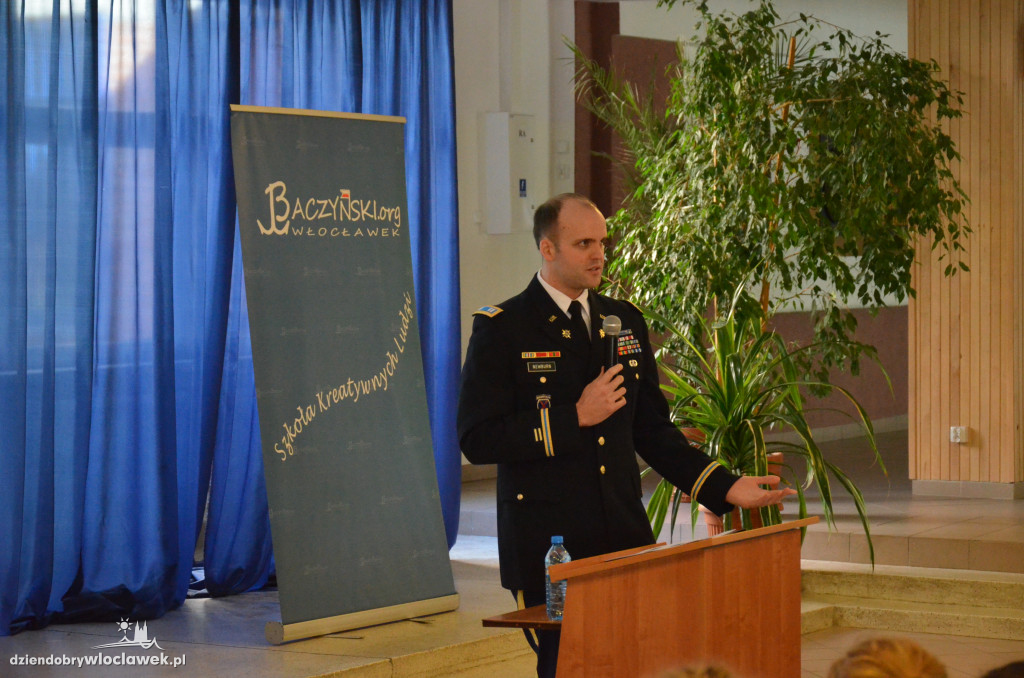 Przedstawiciel ambasady USA w Baczyńskim