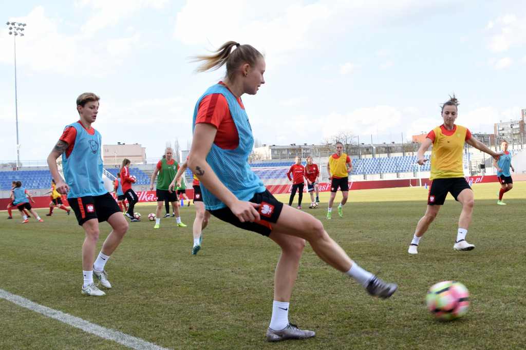 Trening kadry przed meczem z Albanią