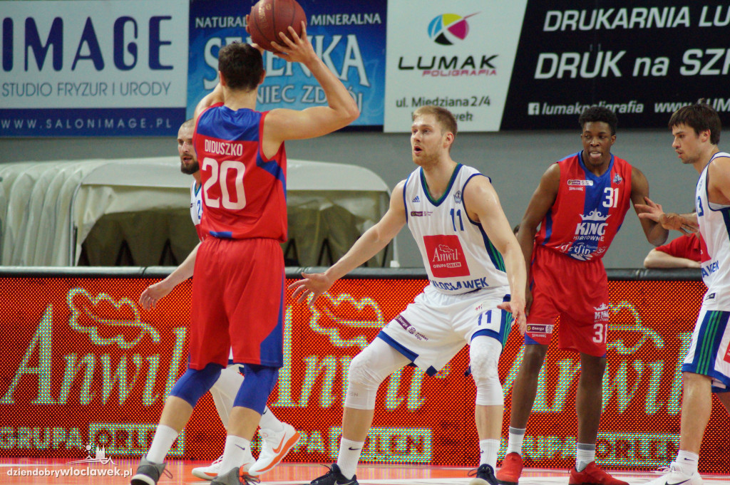 Mecz Anwil Włocławek vs King Szczecin