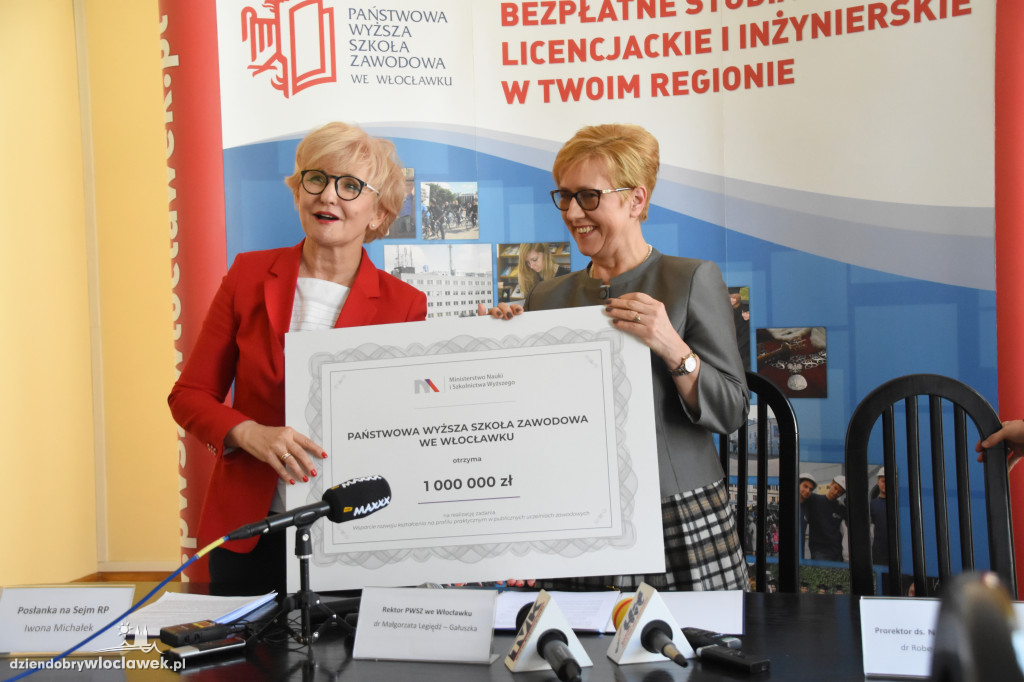 PWSZ dostała milion złotych od ministra