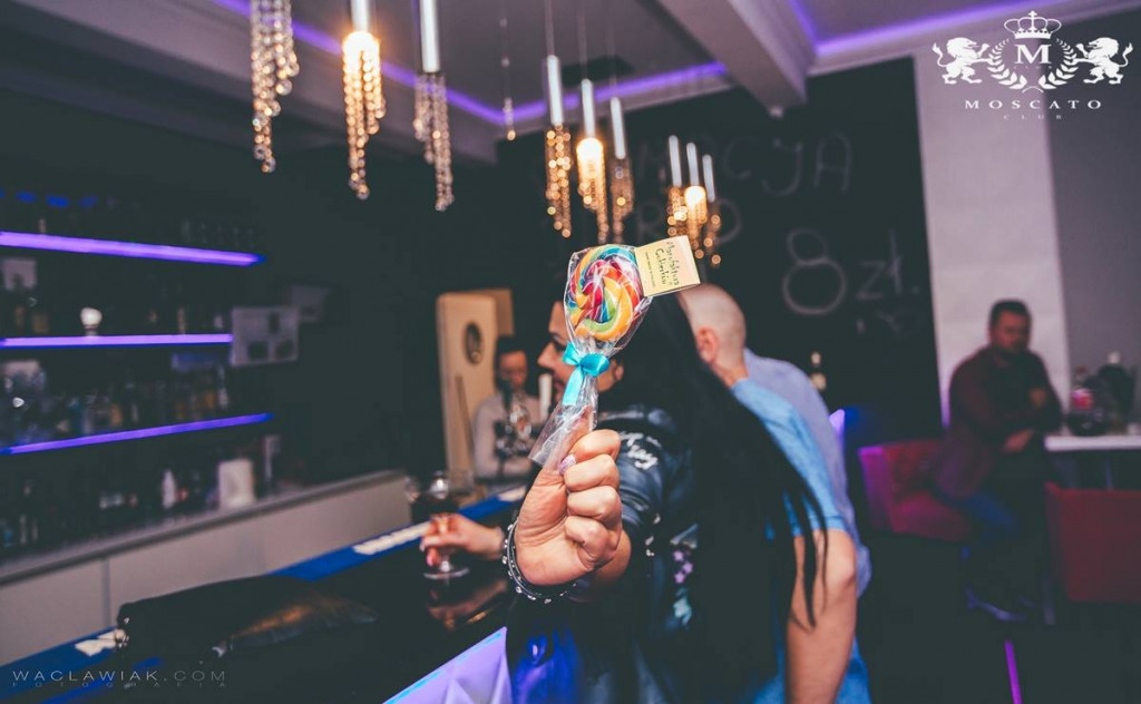 Candy Shop w Moscato Club przy ul. Solnej