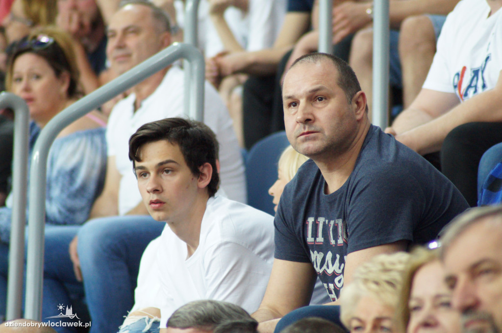 Kibice na meczu Anwil - Polpharma