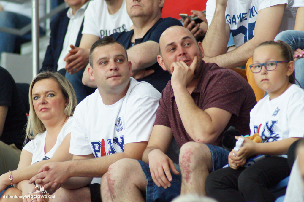 Kibice na meczu Anwil - Polpharma