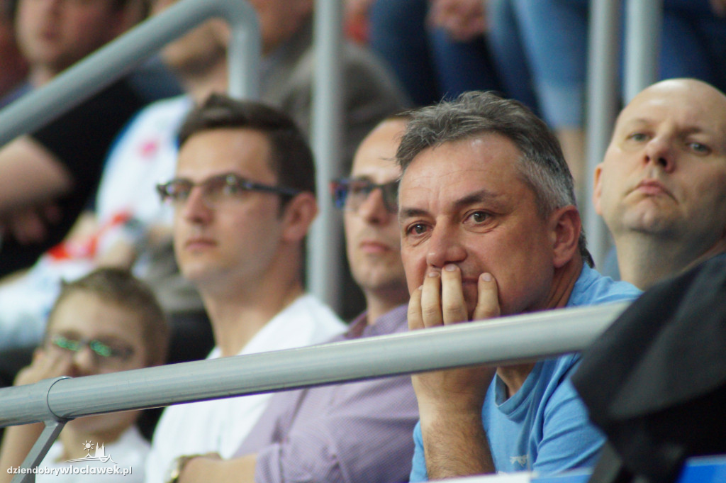 Kibice na meczu Anwil - Polpharma