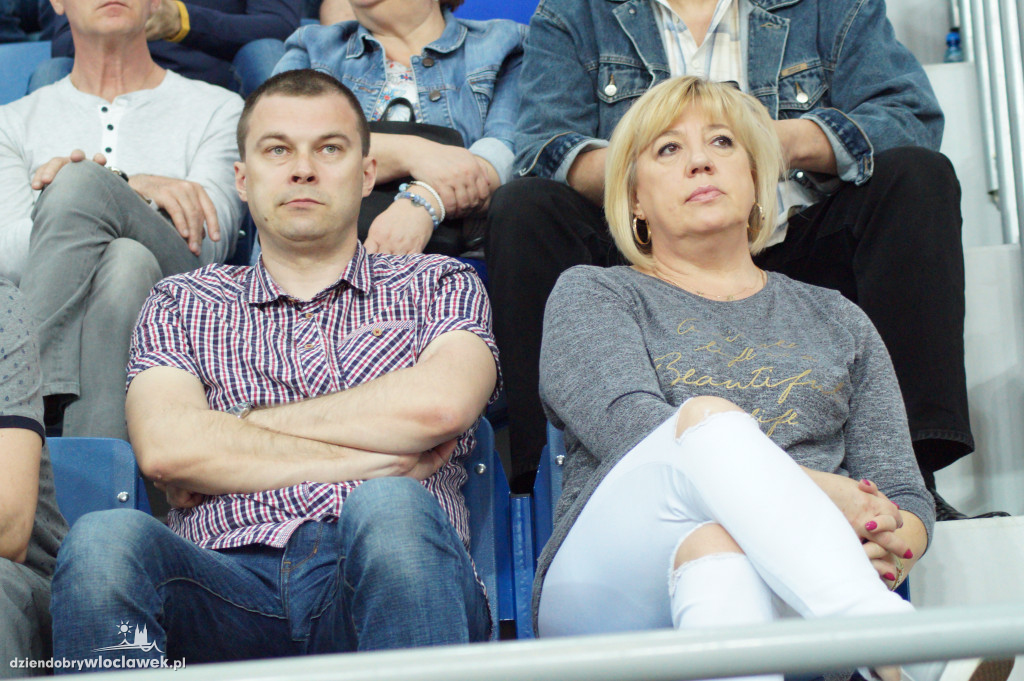 Kibice na meczu Anwil - Polpharma