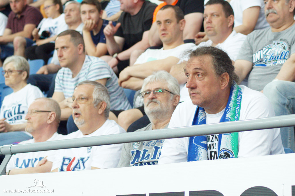 Kibice na meczu Anwil - Polpharma
