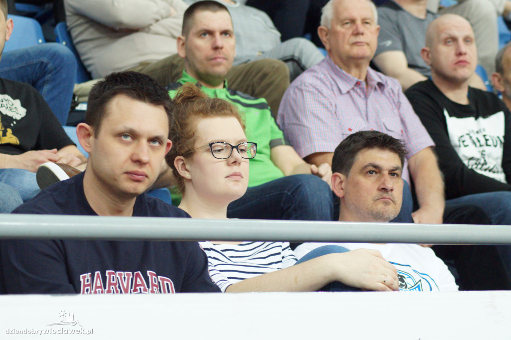 Kibice na meczu Anwil - Polpharma