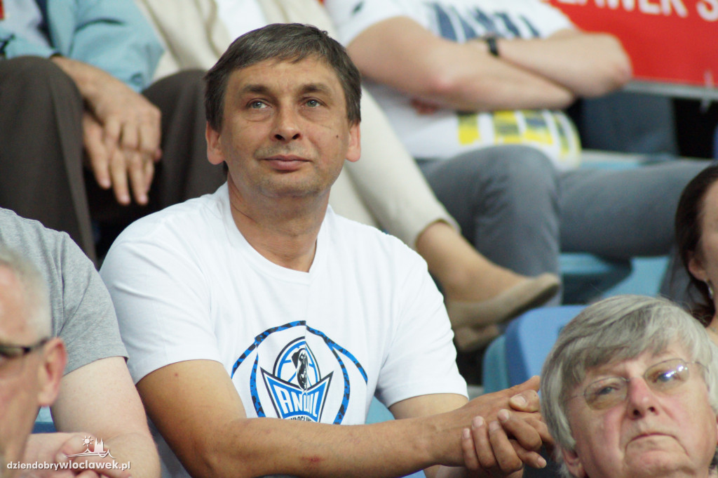 Kibice na meczu Anwil - Polpharma