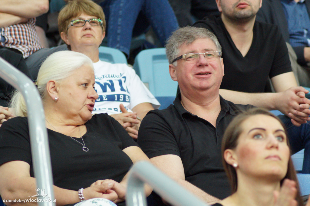Kibice na meczu Anwil - Polpharma