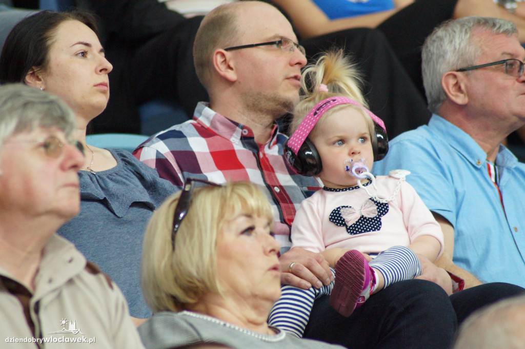 Kibice na meczu Anwil - Polpharma