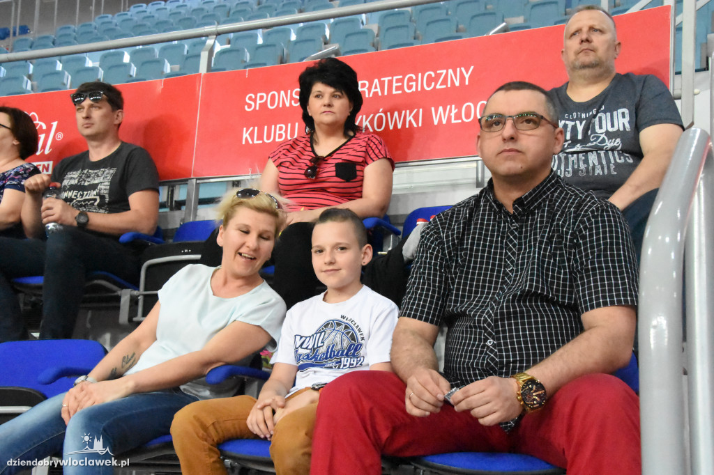 Mecz siatkówki WTS - UKŻPS Kościan