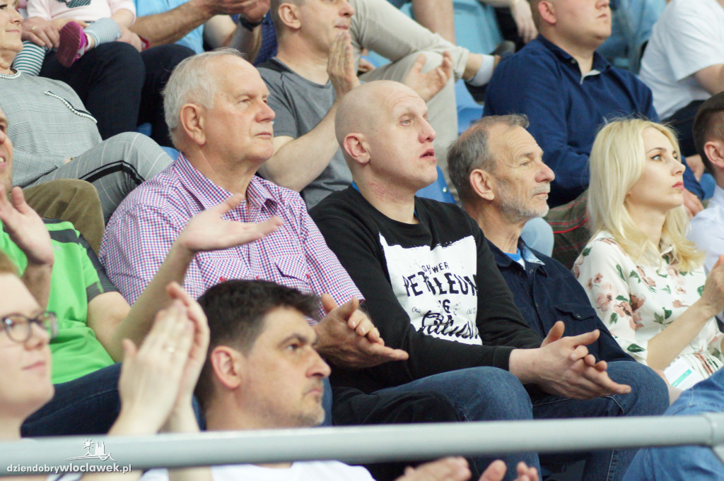 Kibice na meczu Anwil - Polpharma