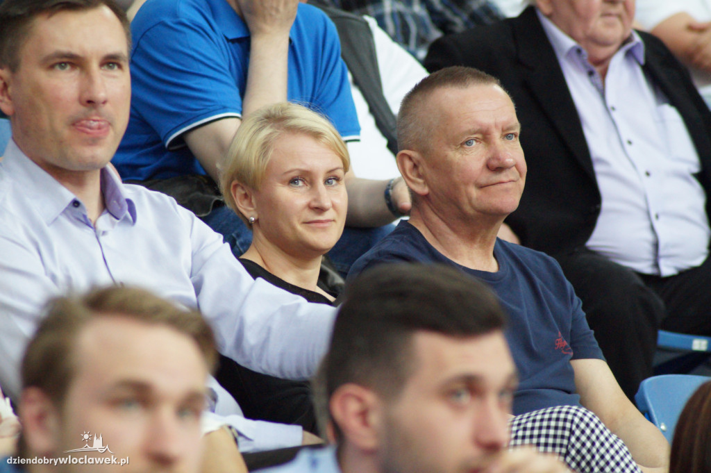 Kibice na meczu Anwil - Polpharma