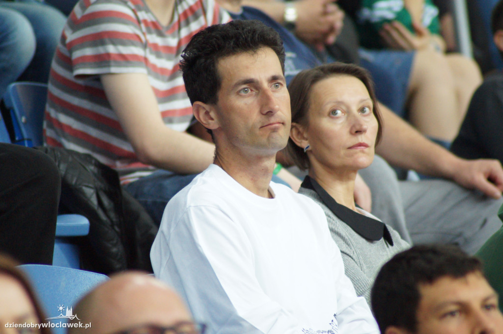 Kibice na meczu Anwil - Polpharma