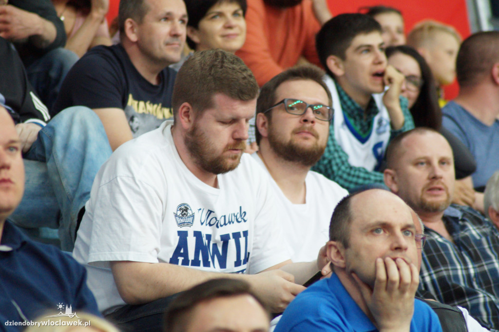 Kibice na meczu Anwil - Polpharma