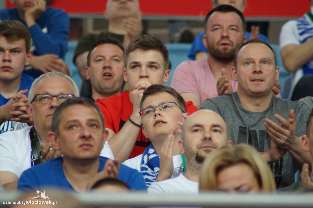 Kibice na meczu Anwil - Polpharma