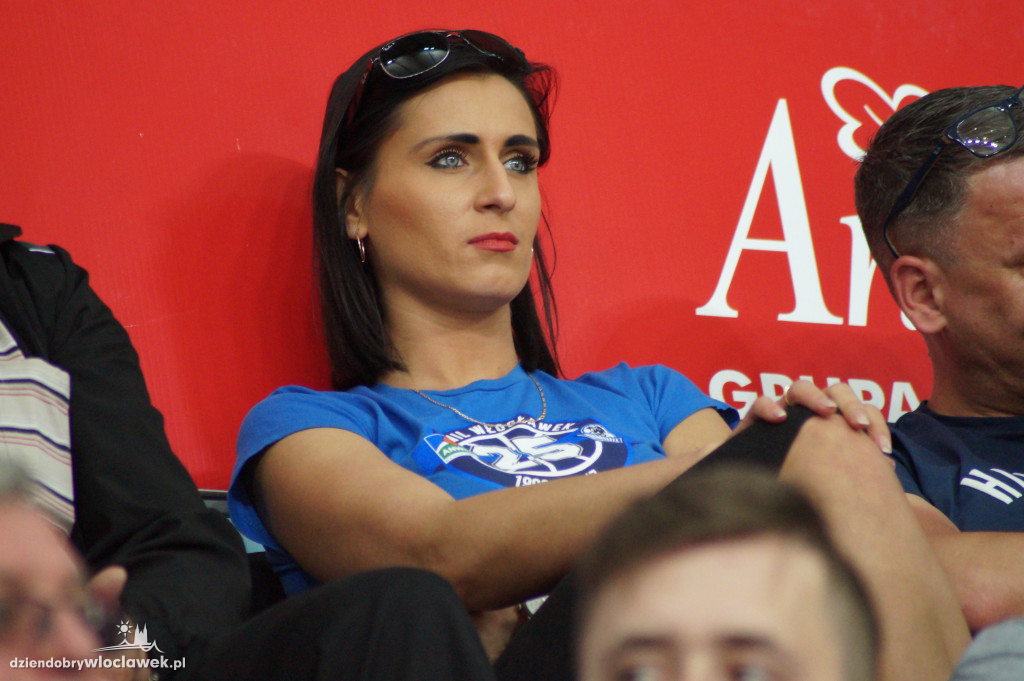 Kibice na meczu Anwil - Polpharma