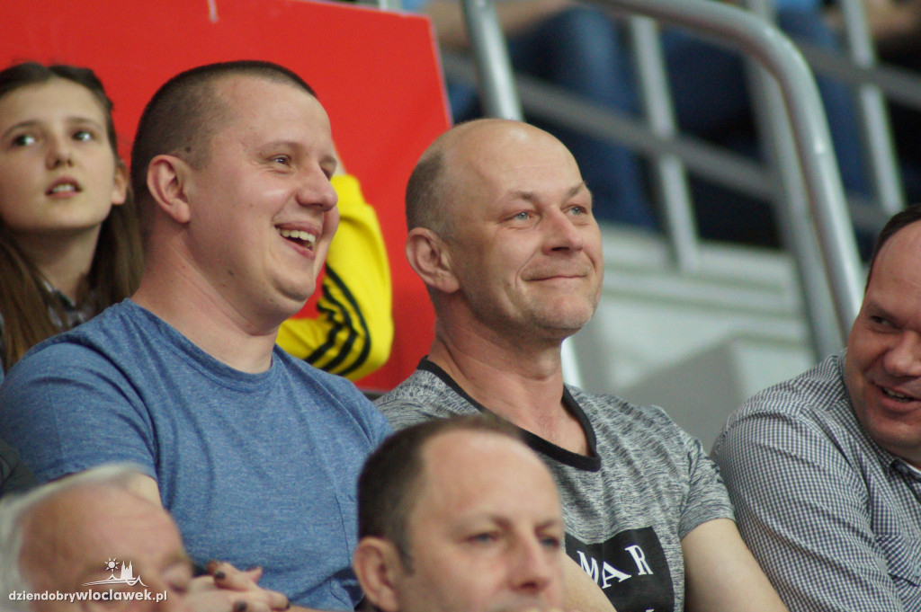 Kibice na meczu Anwil - Polpharma