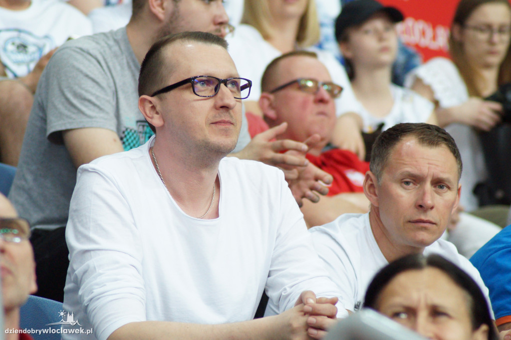 Kibice na meczu Anwil - Polpharma