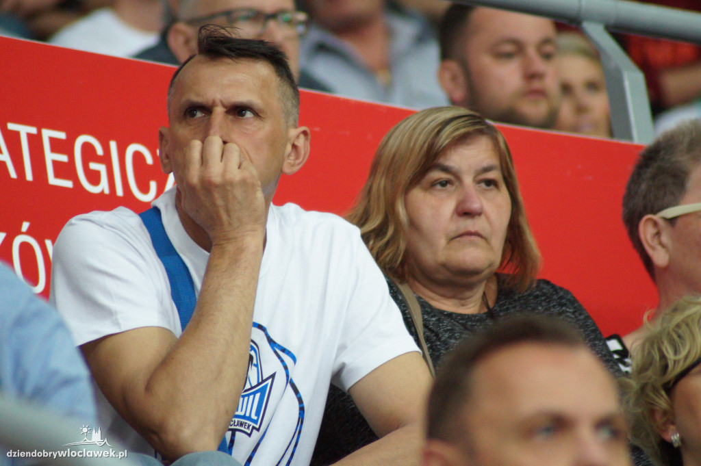 Kibice na meczu Anwil - Polpharma