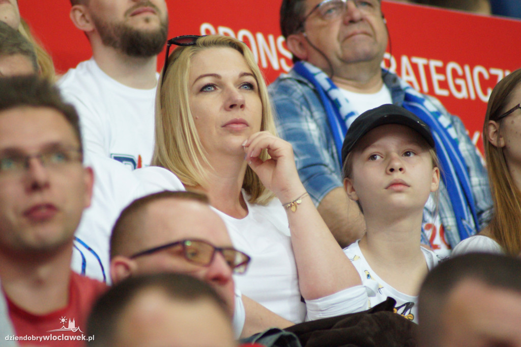 Kibice na meczu Anwil - Polpharma