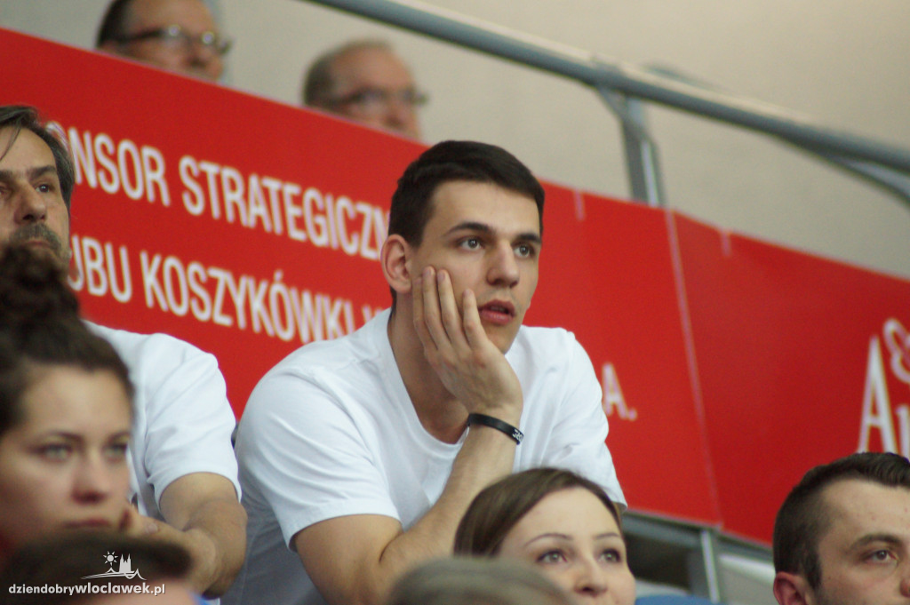 Kibice na meczu Anwil - Polpharma