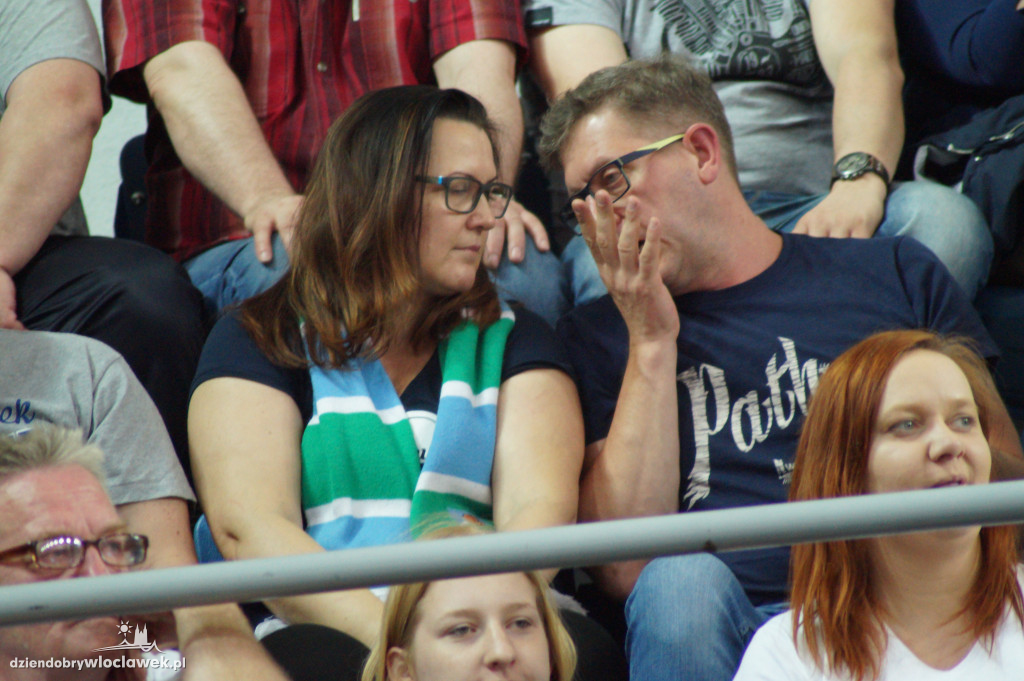 Kibice na meczu Anwil - Polpharma
