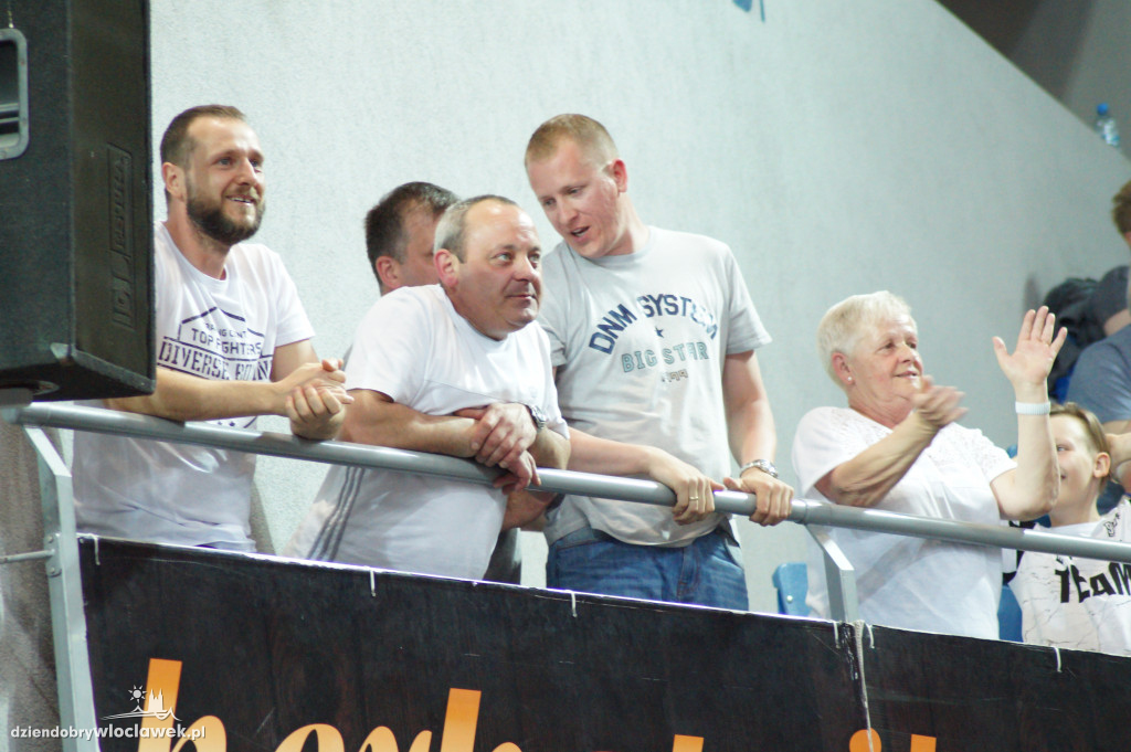 Kibice na meczu Anwil - Polpharma
